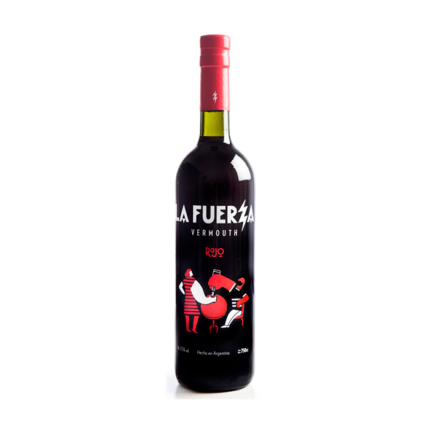 Aperitivo Vermouth La Fuerza Rojo 700cc